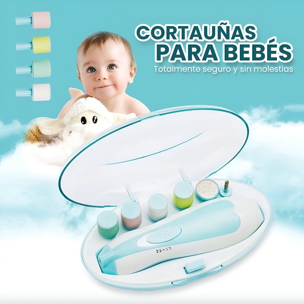 DeditoSeguro® - Corta Uñas Electrico Para Bebé